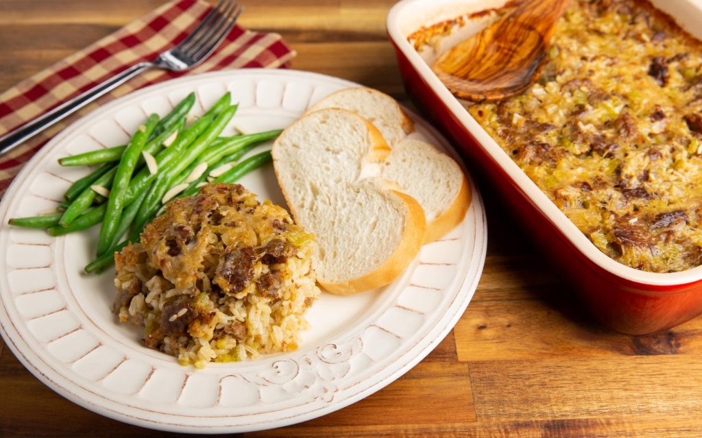 Goolsby's Sausage and Rice Casserole