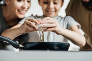 cooking with kids