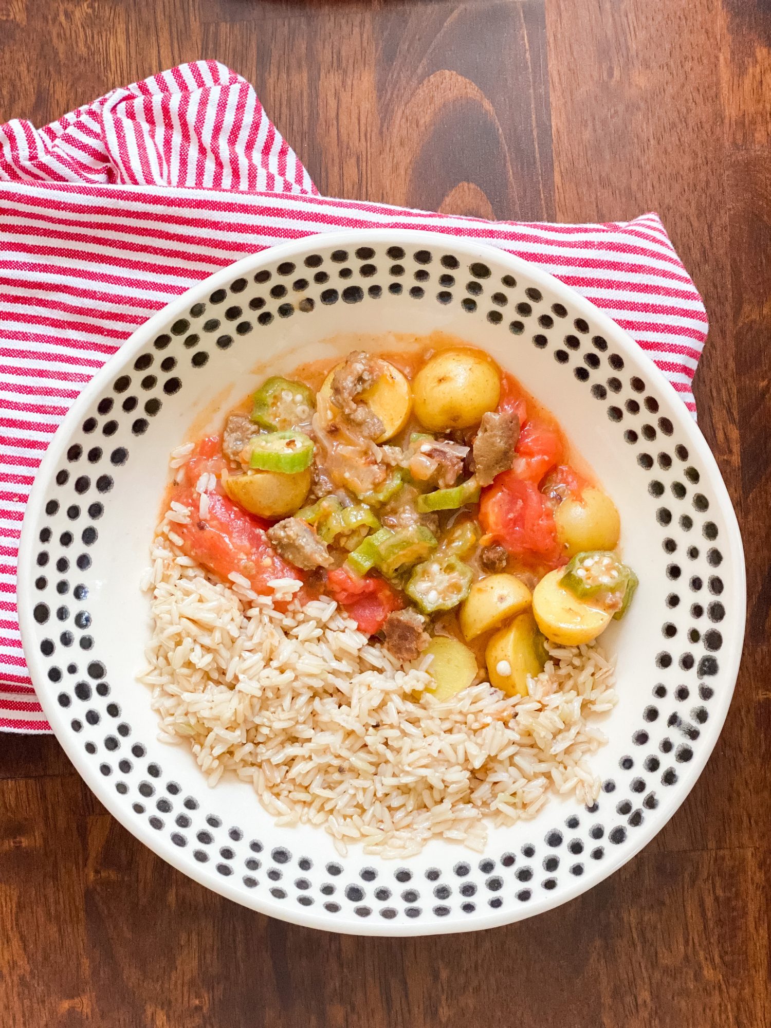 Sausage and Okra Stew